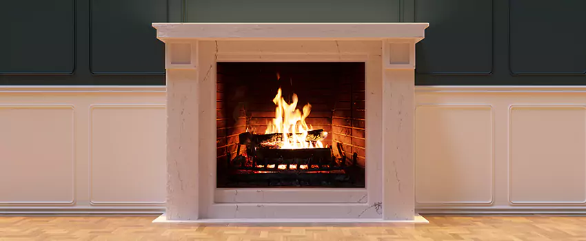Open Flame Wood-Burning Fireplace Installation Services in Brampton, Ontario